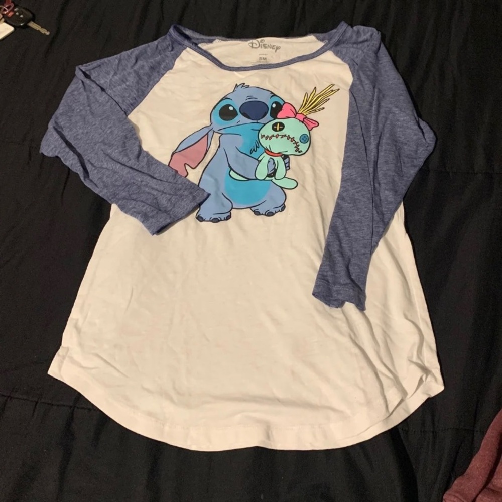 Stitch baseball shirt
